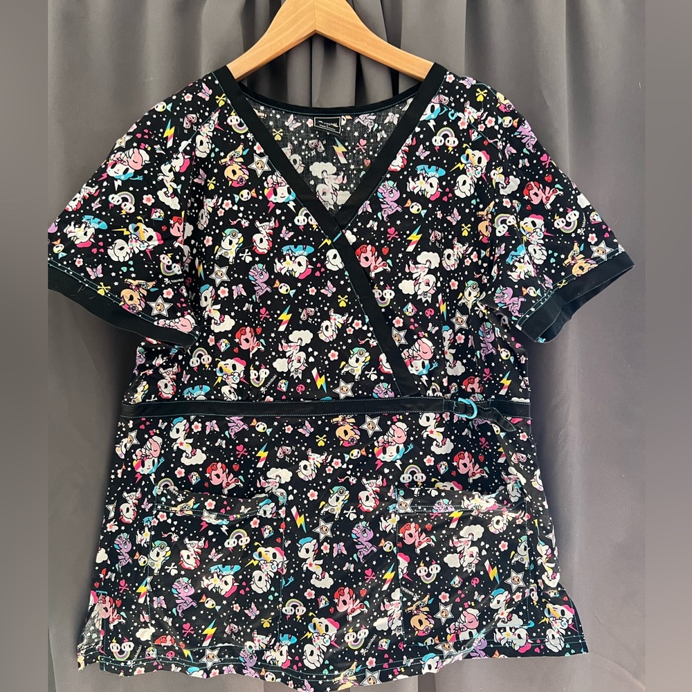 Tokidoki for Koi scrub top